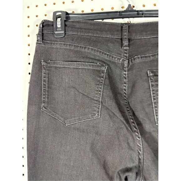 Lands End high rise straight jeans size 14 - Picture 8 of 11